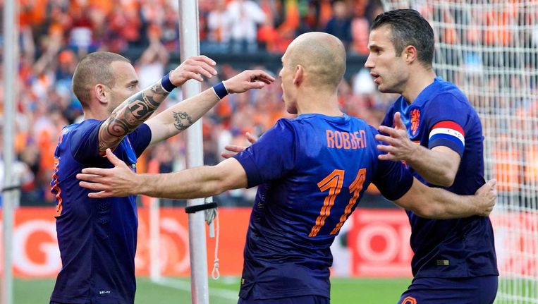 Oranje Sprankelt Niet Maar Wint Wel Van Ghana De Morgen