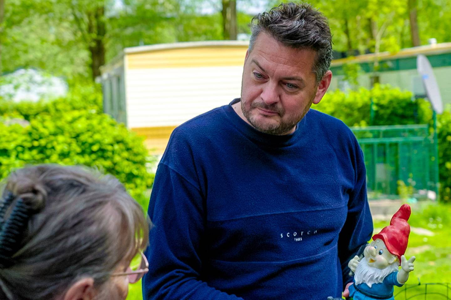 In mijn caravan