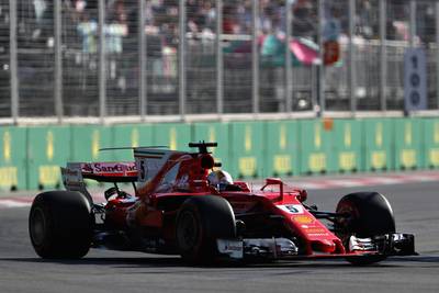 Geen gevolgen voor Vettel na incident in Azerbeidzjan