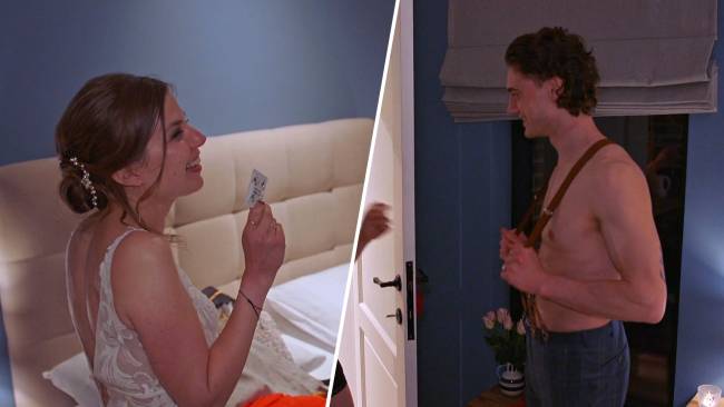 Een avond vol verrassingen voor Jana: condooms en blote bast