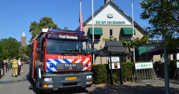 Restaurant Het Hof van Giesbeek ontruimd na brand