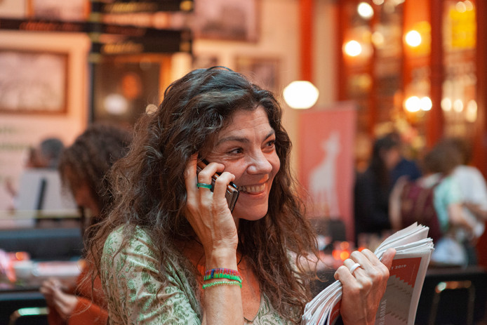 De Utrechtse filmmaakster Esther Pardijs.