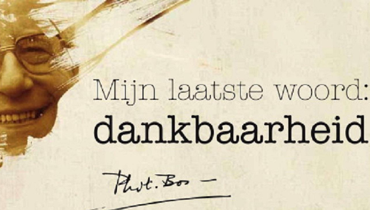 Vijf Jaar Na Zijn Dood De Mooiste Spreuken Van Phil Bond Zonder Naam Bosmans De Morgen