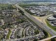 De A2 splijt Waardenburg