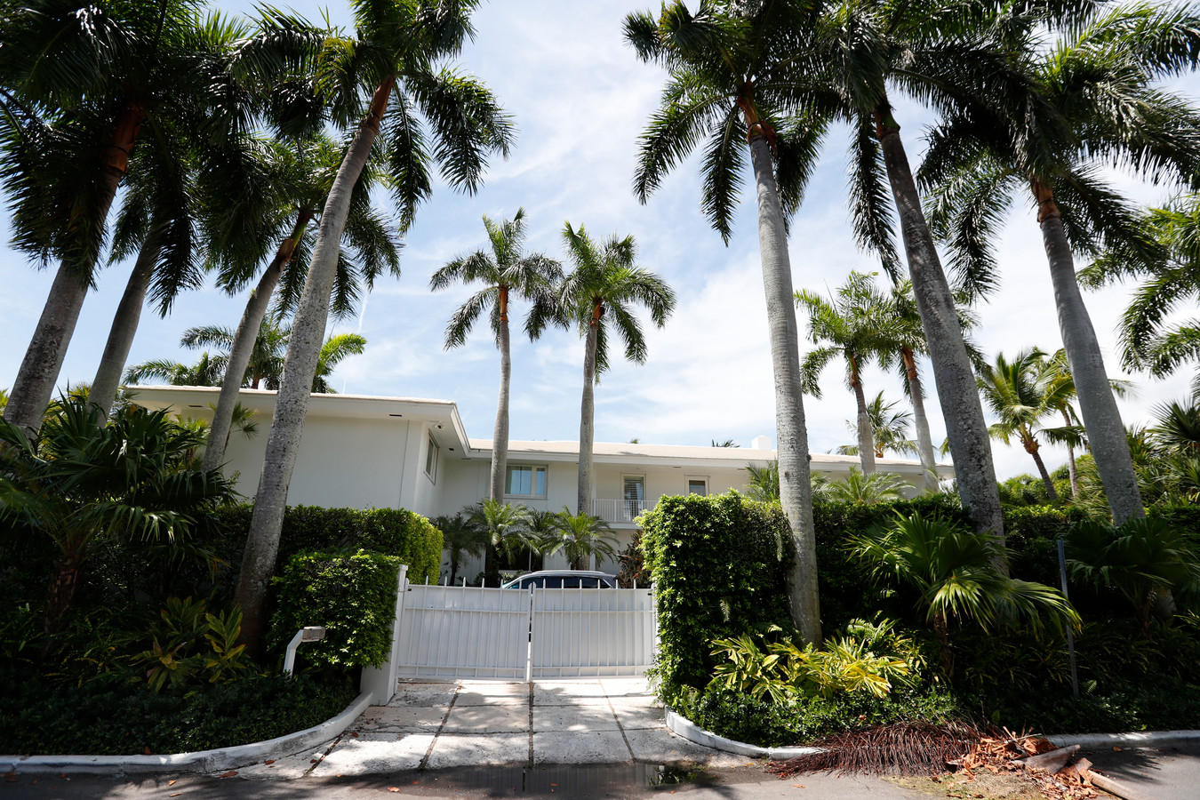 Villa Jeffrey Epstein in Palm Beach wordt vernietigd ...