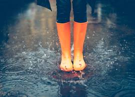 Droog en zacht weer voorbij: er is veel regen op komst
