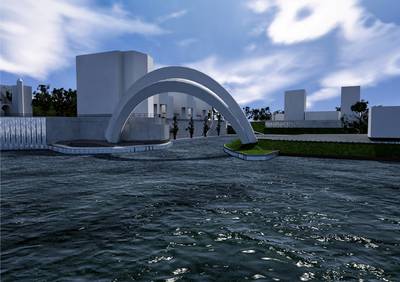 Studenten ontwerpen spectaculair ogende brug voor Nijmegen