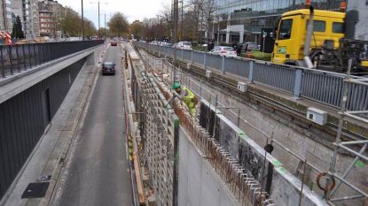 Belliardtunnel kort gesloten na ongeval