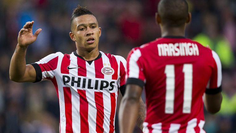 Memphis Depay Tot En Met 2018 Bij Psv Eredivisie Sport Hln