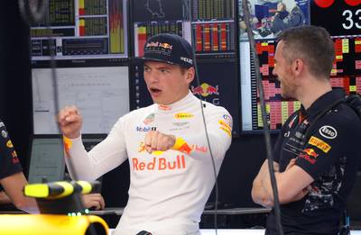Verstappen 'heel blij' met P5: 'Eindelijk balans én voor mijn teammaat!'