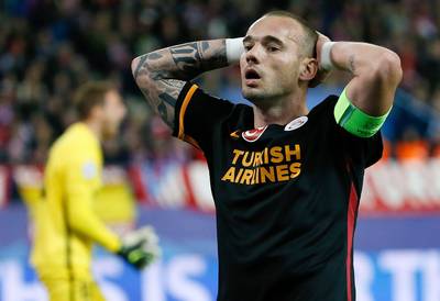 Sneijder laat contract bij Galatasaray ontbinden