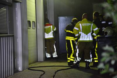 Brand in bedrijfsgebouw in Bavel