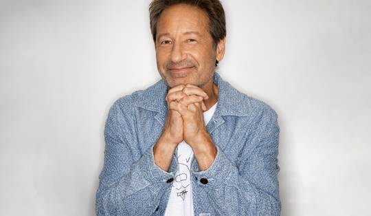 David Duchovny: ‘Van de drie dingen die ik wél ben geworden, was acteur het minst mijn ambitie. Acteren overkwam me’