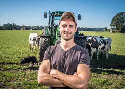 Jurre uit Denekamp is één van de hunks op de Boerenkalender