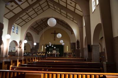 De kerk in Braamt is weer van het dorp