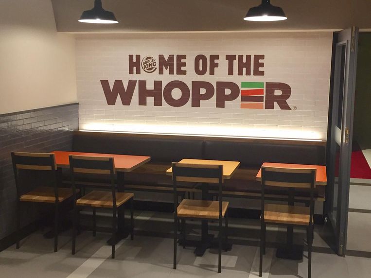 Kijk binnen in de eerste Belgische Burger King | Binnenland | Nieuws | HLN