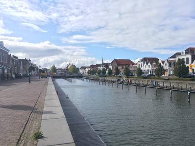Geen bootjes in de haven van Brouwershaven