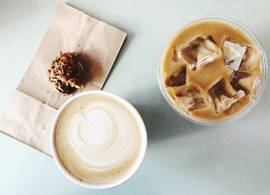 Hete koffie of ijskoffie