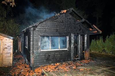 Twee mannen aangehouden in Epe na chaletbrand