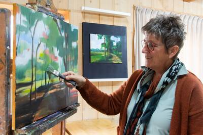 Overwinning voor Bavelse schilder Joke Oomen: realistisch met abstracte details