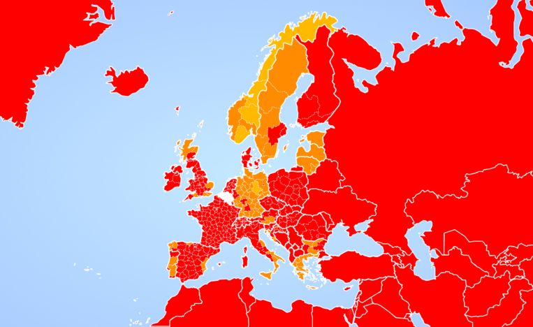 Nieuw Reisadvies Frankrijk Wordt Volledig Rode Zone De Morgen