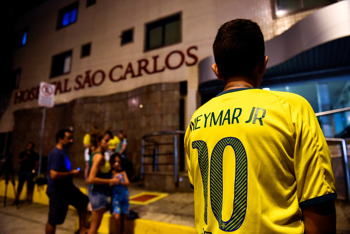 Boosheid in Brazilië, blessure Neymar overschaduwt vreugde ...