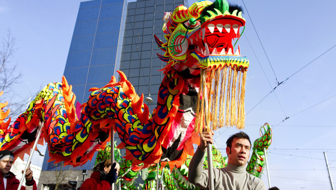 Chinees Nieuwjaar ook begroet in Den Haag Den Haag AD.nl