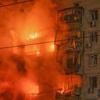 Russische droneaanval nabij Kiev: minstens een dode en elf gewonden