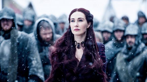 Carice van Houten als Melisandre in Game of Thrones