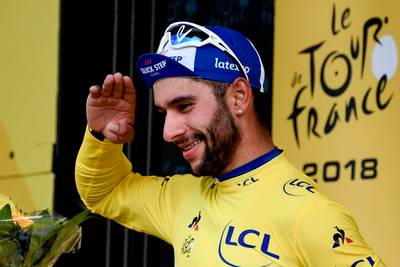 Gaviria 23ste debutant die op openingsdag geel pakt