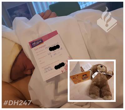 Vrouw bevalt in auto van kerngezond 'wondertje' Majdouline