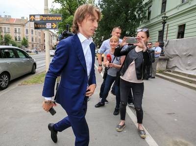 Luka Modrić verdacht van meineed