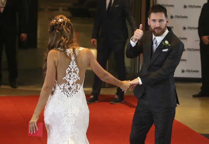 Des Images Intimes Du Mariage De Lionel Messi Hors Jeu 7sur7 Be