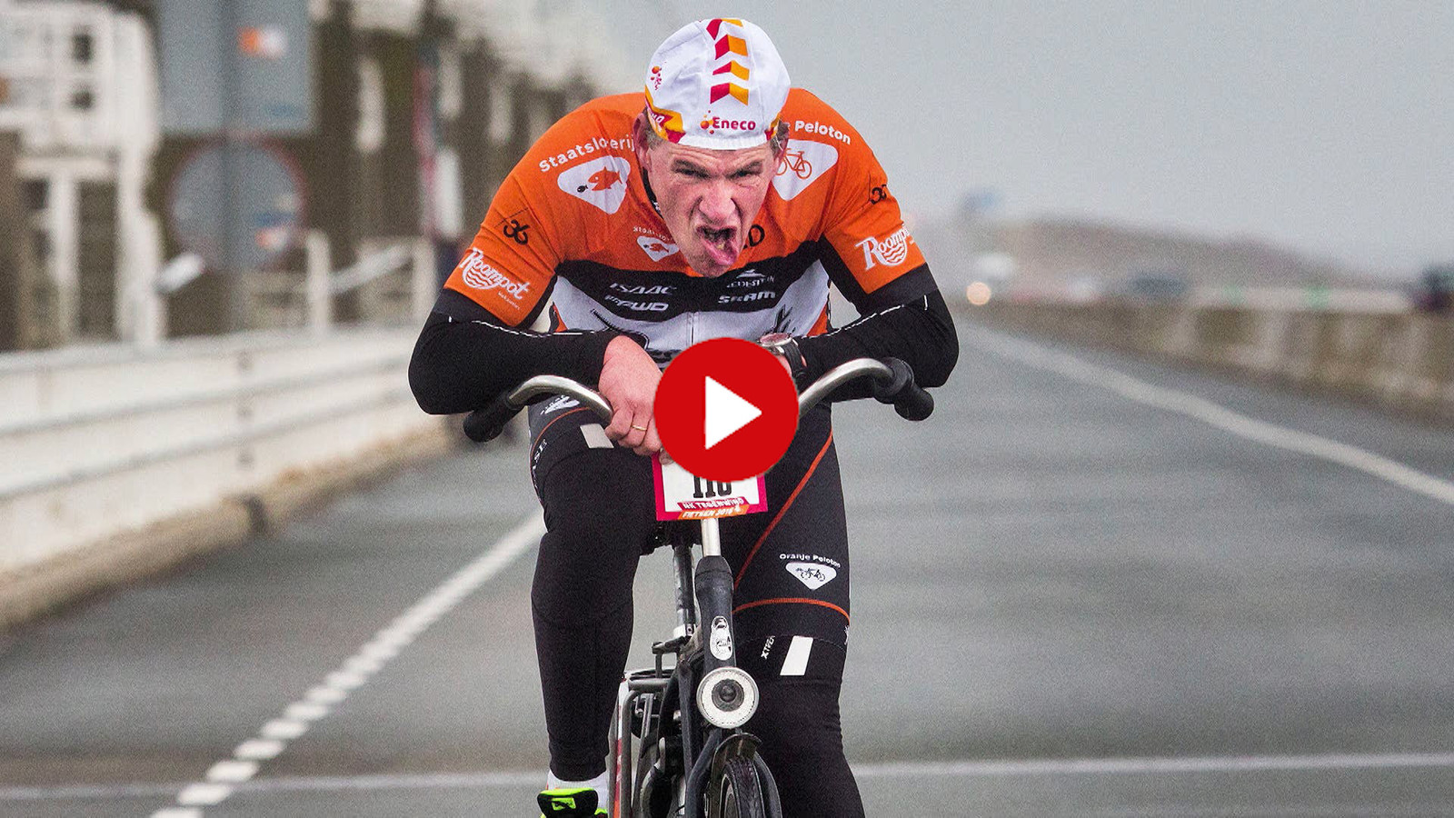 LIVE Volg hier het NK Tegenwindfietsen in Zeeland Foto destentor.nl