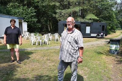 Het ruikt weer naar friet bij de Radioplassen: Hendriks staat er weer met zijn MobiSnack-wagen