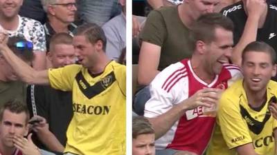 VVV-fan pest bevriende Ajacied, maar die pakt hem terug