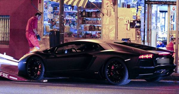 La Lamborghini de Cristiano Ronaldo tombe en panne | Hors ...