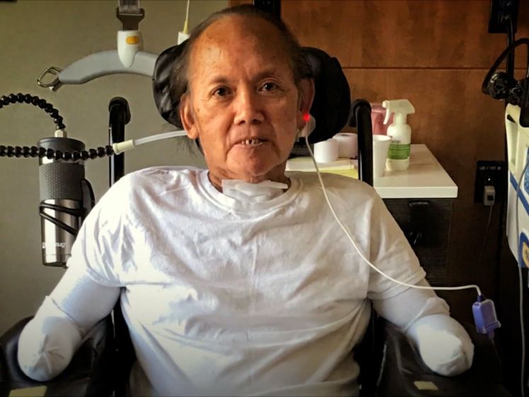 Karateleraar Mark overleeft corona na meerdere amputaties