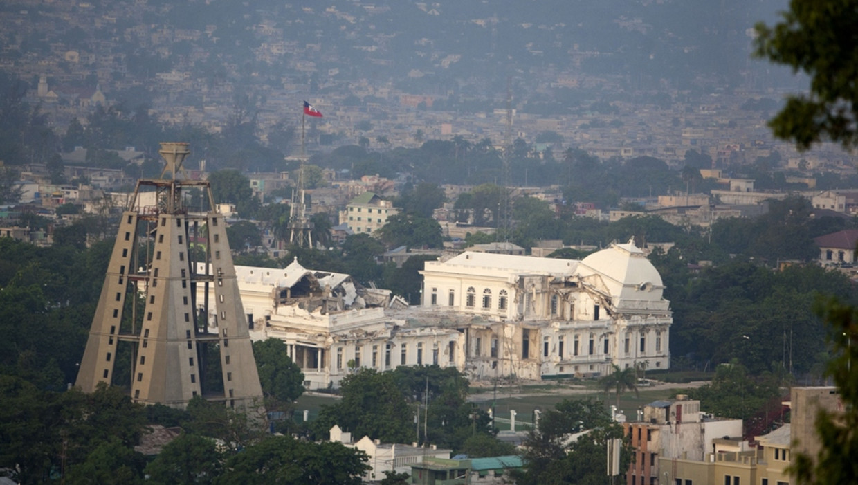 Presidentieel paleis Haïti wordt heropgebouwd na ...