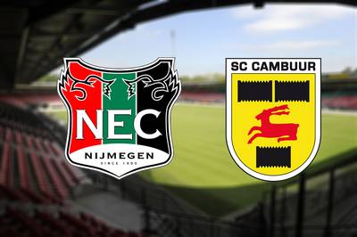 NEC aast op koppositie tegen Cambuur