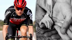 Lotto-renner Nikolas Maes verliest zoontje net voor geboorte