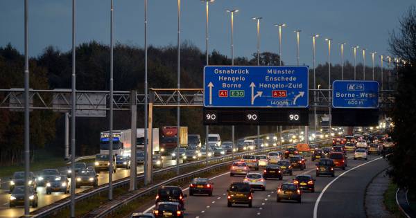 Nergens wordt het sneller drukker dan tussen Wierden en Vriezenveen