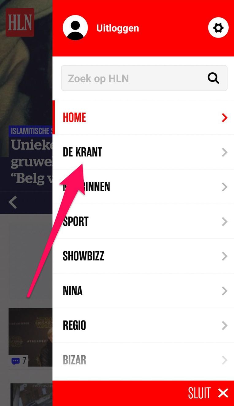 Nieuw in de HLN-app: de krant past voortaan in je broekzak | Multimedia | iHLN | HLN