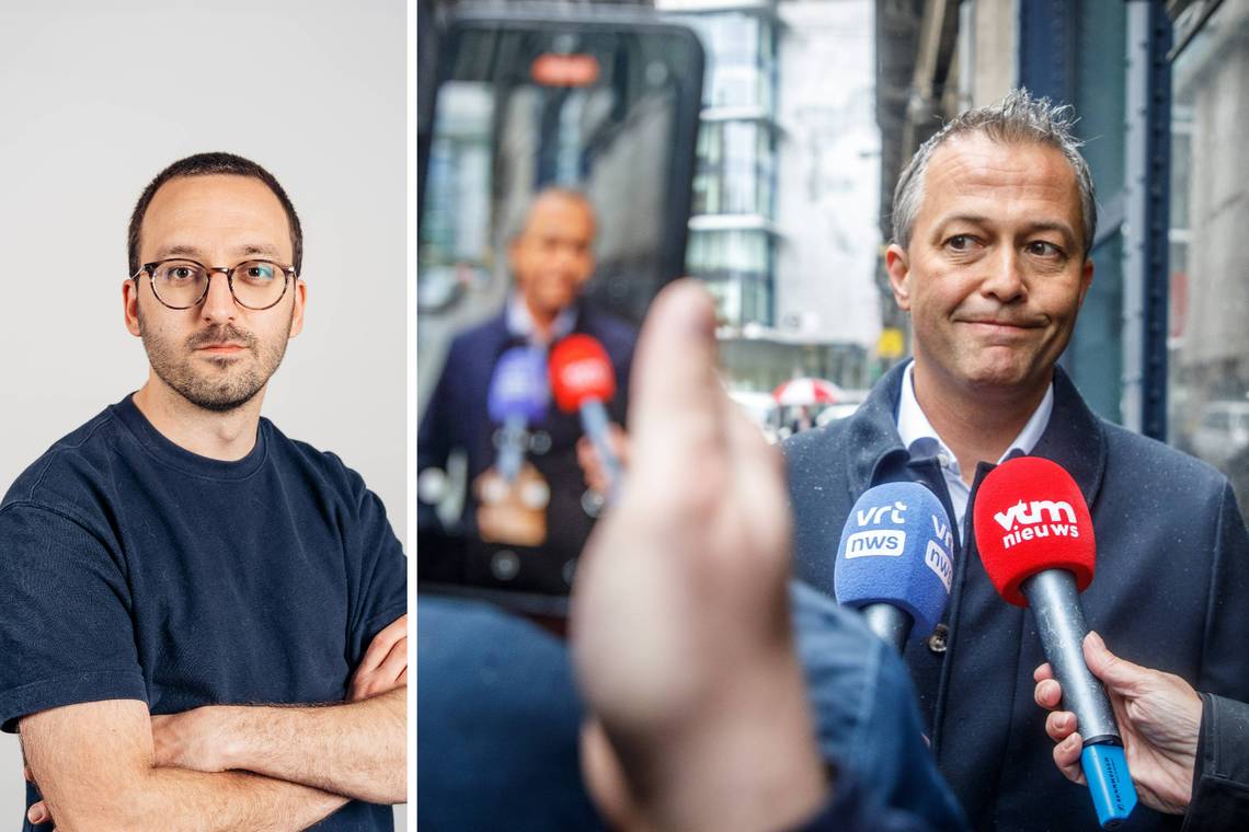 Na het vertrek van de voormalige voorzitter bij Anders: ‘De Gucht heeft duidelijk onderschat hoe gevoelig dat fractieleiderschap lag bij Lachaert’