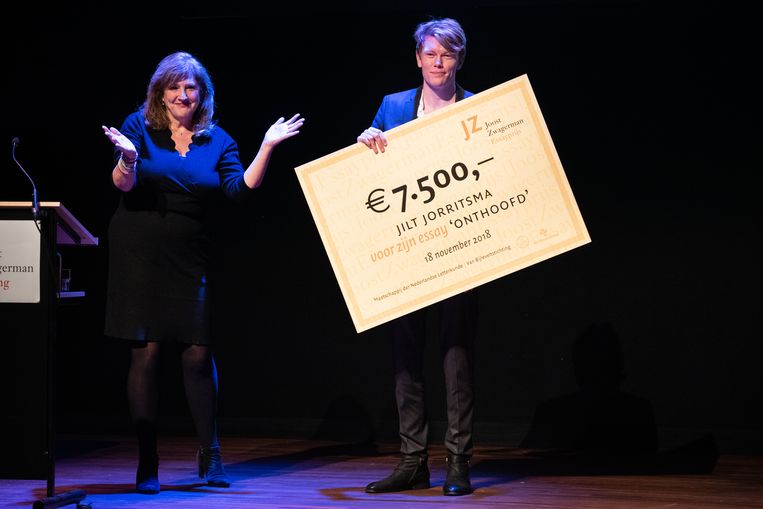 Jilt Jorritsma, winnaar van de Joost Zwagerman Essayprijs, wil graag dat u verward raakt