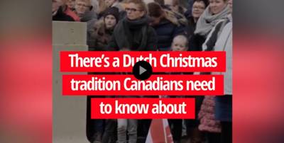 Canadezen diep onder de indruk van Nederlands kerstgebruik