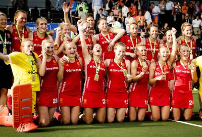 Engelse hockeysters veroveren EK-brons ten koste van Duitsland