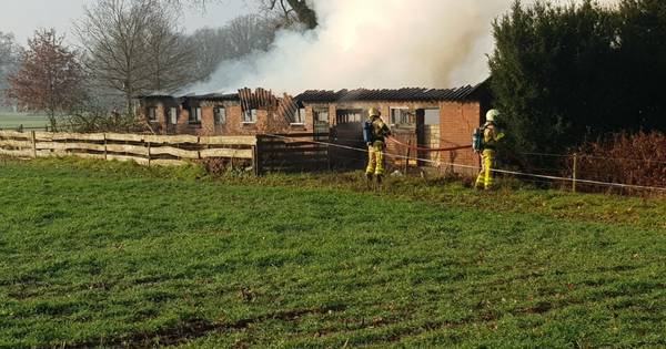 Brand legt schuur in Haarlo volledig in de as - Tubantia