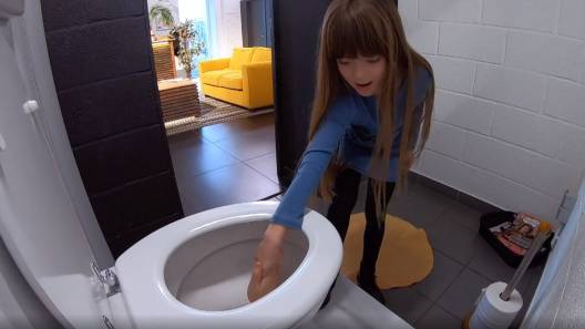 Staf doorgespoeld in het toilet, wat nu?!