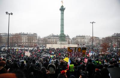 Nouvelle journée de manifestations en France contre la loi “sécurité globale”